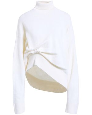 Laneus Turtlenecks - White