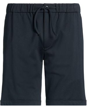 STEFAN BRANDT Midnight Shorts & Bermuda Shorts Cotton, Elastane - Blue