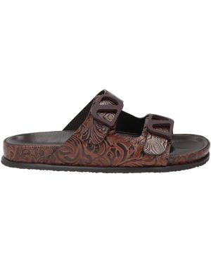 Skorpios Sandals Leather - Brown