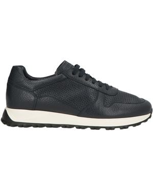 Testoni Midnight Sneakers Leather - Black