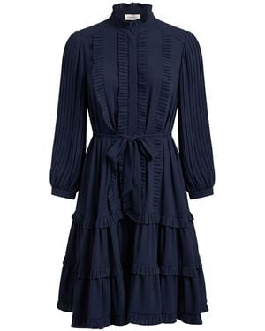 MEIMEIJ Midnight Mini Dress Polyester - Blue