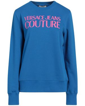 Versace Jeans Couture Sweatshirt Cotton, Elastane - Blue