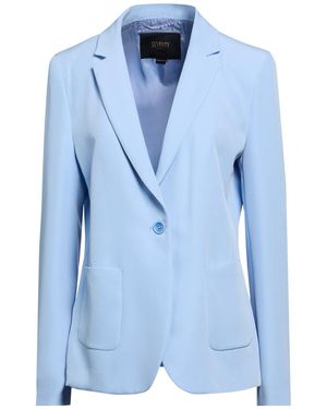 SEVENTY VENEZIA Sky Blazer Polyester, Elastane - Blue