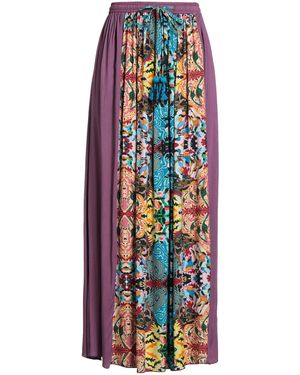 CONNOR & BLAKE Mauve Maxi Skirt Viscose - White