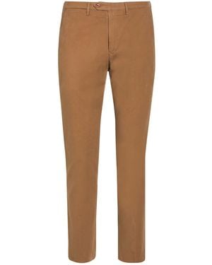 Tela Genova Camel Pants Cotton, Elastane - Brown