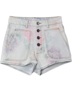 Sandro Denim Shorts - Gray