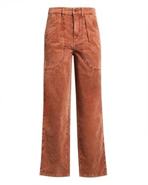 Isabel Marant Rust Pants Cotton, Elastane - Orange