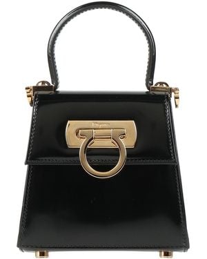 Ferragamo Handbag Leather - Black