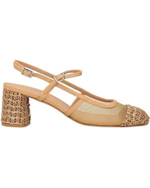 J.A.P. JOSE ANTONIO PEREIRA Court Shoes - Natural