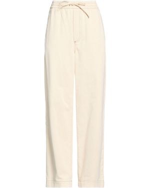 Pomandère Ivory Pants Cotton - White