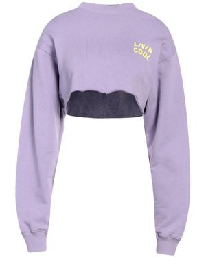LIVINCOOL Sweatshirt - Purple