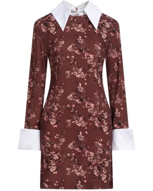 Mar De Margaritas Mini Dress Viscose, Cotton - Red
