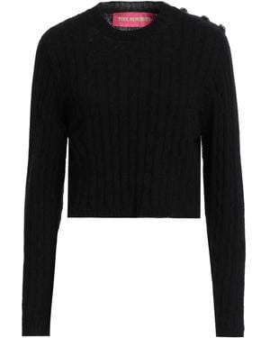 Pink Memories Sweater - Black