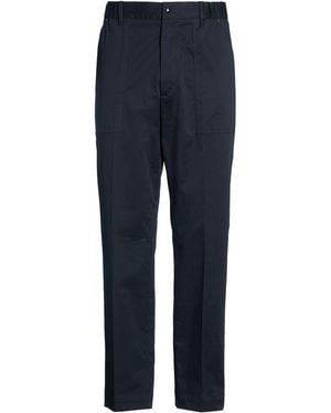Moncler Pants Cotton, Elastane - Blue