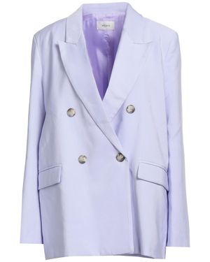 ViCOLO Lilac Blazer Viscose, Polyester - Purple
