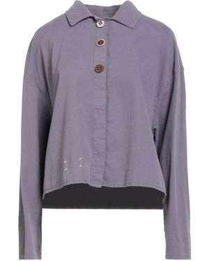Alysi Lilac Shirt Cotton - Purple