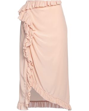 Jucca Midi Skirt Silk - Pink