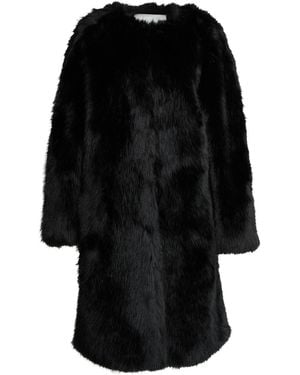 Silvian Heach Shearling- & Kunstfell - Schwarz