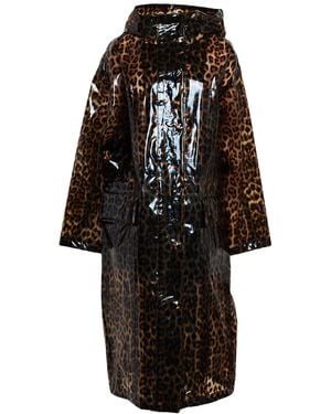 Stand Studio Overcoat & Trench Coat - Black