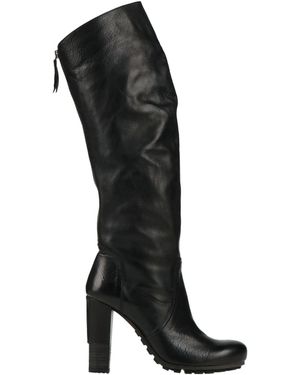 Vic Matié Boot Leather - Black