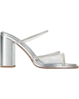 Bettina Vermillon Sandals Synthetic Material - White