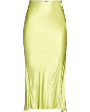 Isabelle Blanche Midi Skirt Viscose - Yellow