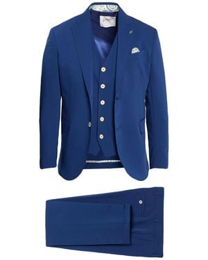 Bob Suit Polyester, Viscose, Elastane - Blue