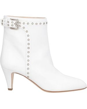 Twinset Ankle Boots - White