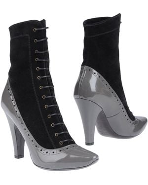 Marc By Marc Jacobs Ankle Boots Soft Leather - Black