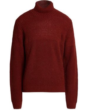 Manuel Ritz Turtleneck Acrylic, Wool, Viscose, Alpaca Wool - Red