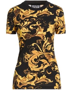 Versace Jeans Couture T-Shirt Cotton, Elastane - Yellow