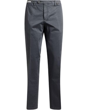 Paoloni Pants Cotton, Elastane - Gray