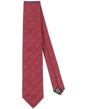 dunhill Cravatta E Papillon - Rosso