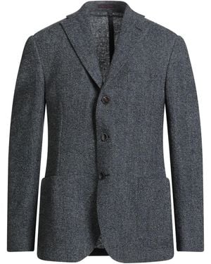 The Gigi Blazer Virgin Wool - Blue