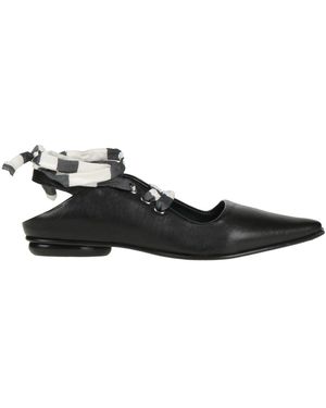 Malloni Ballet Flats - Black