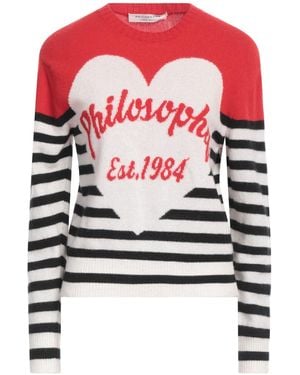 Philosophy Di Lorenzo Serafini Pullover - Weiß
