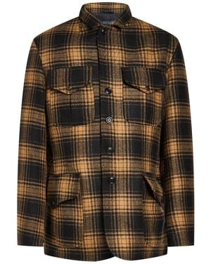 Manifattura Ceccarelli Camel Jacket Virgin Wool - Brown