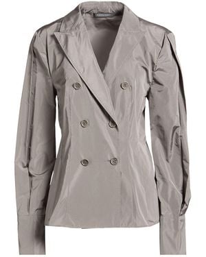 Alberta Ferretti Blazer Polyester, Silk - Gray