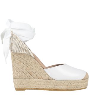 Genuins Espadrilles Leather, Textile Fibers - Natural
