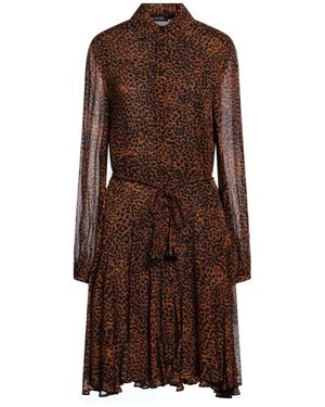 JADICTED Midi Dress - Brown