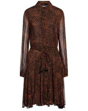 JADICTED Midi-Kleid - Braun