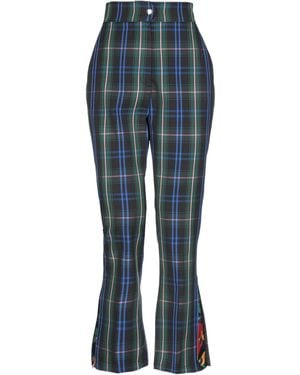 MSGM Pants Polyester, Cotton - Blue