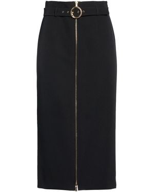 Just Cavalli Midi Skirt Polyester, Elastane - Black