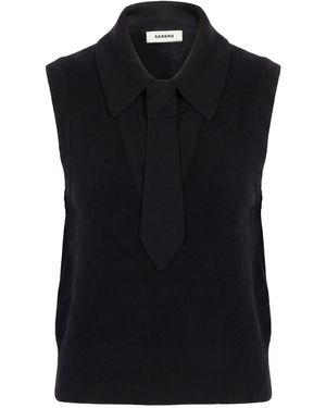 Sandro Pullover - Schwarz