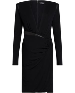 Versace Midi Dress Viscose, Elastane - Black