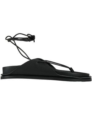 St. Agni Thong Sandal - Black