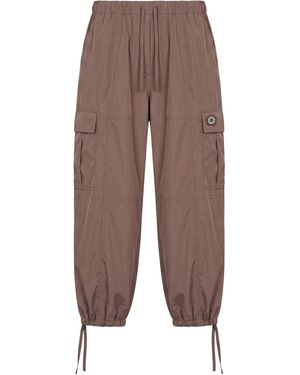 KENZO Pants Polyester, Cotton - Brown