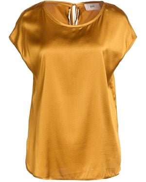 SOLOTRE Top Silk, Elastane - Yellow