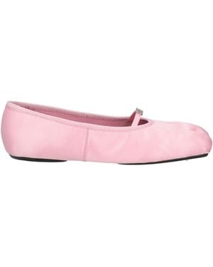 Givenchy Ballet Flats Textile Fibres - Pink