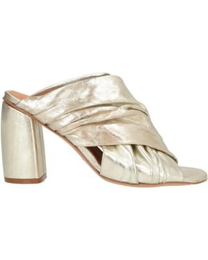 forte_forte Sandals Leather - Natural